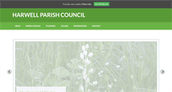 Desktop Screenshot of harwellparish.co.uk